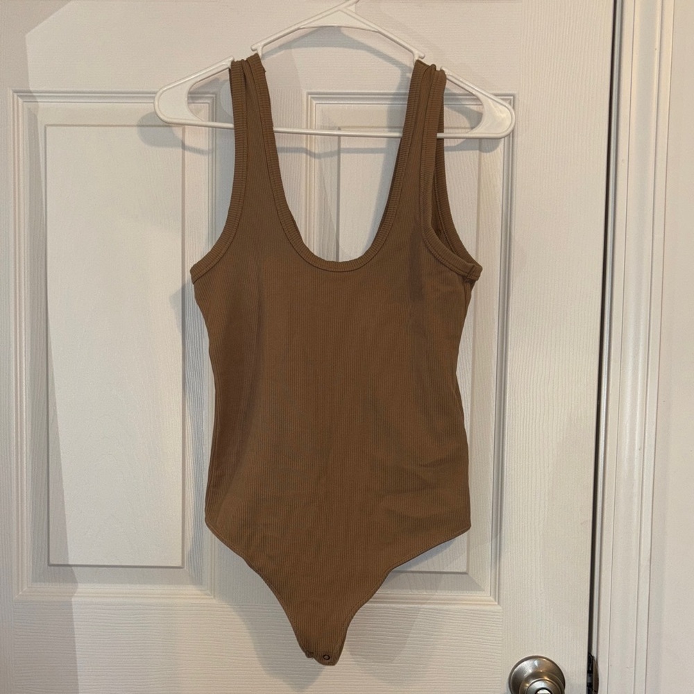Abercrombie & Fitch Tan Bodysuit